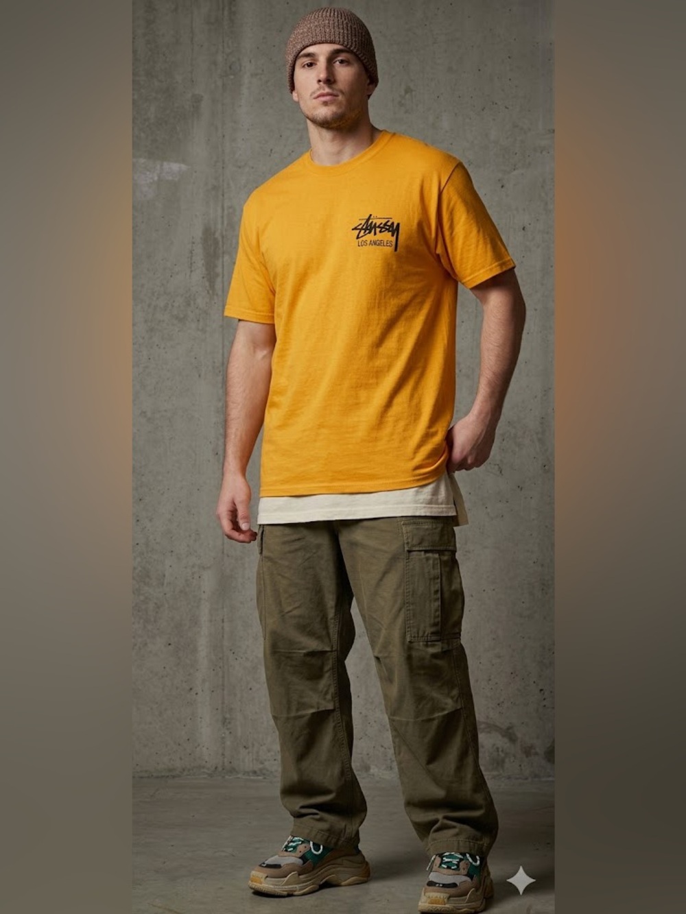 Stussy t shirt Los Angeles California Stüssy LA Chapter sz S NWOT - Picture 3 of 10